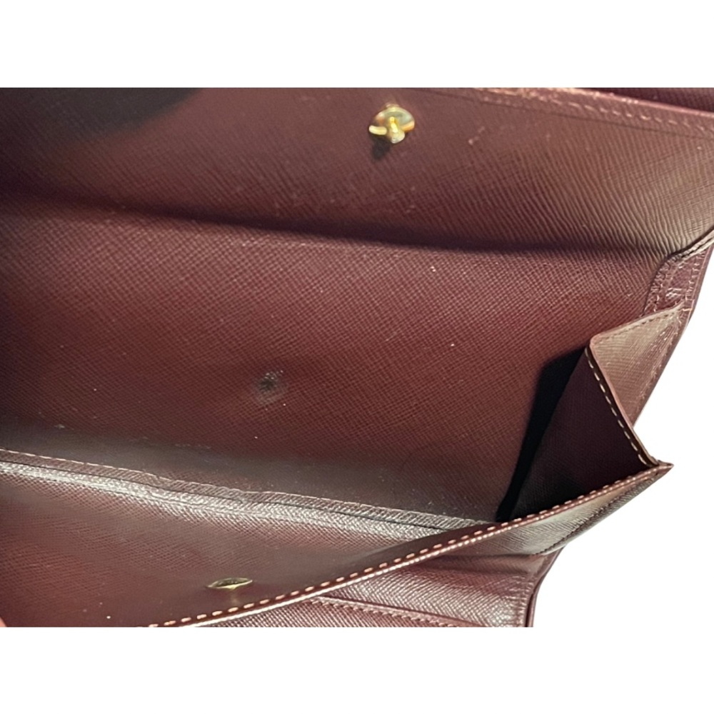 Louis Vuitton Pink Red Denim Long Wallet - Picture 4 of 7
